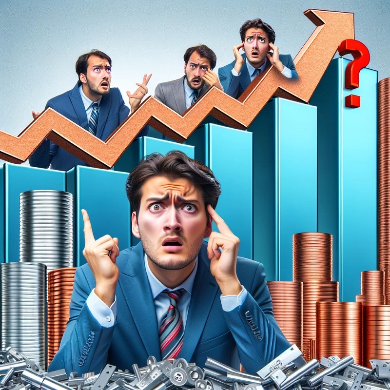 Giá kim loại đang tăng vọt?nênngười mua vànhà cung cấp phản hồinhư thếnào