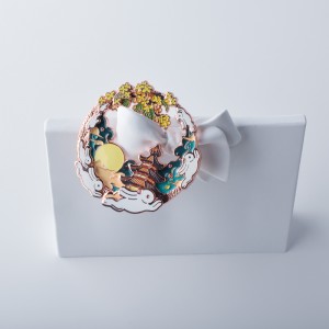 Huy hiệu thủy tinh sơn mài tùy chỉnh, phí mẫu miễn phí, phù hợp để thu gom, bùa vàng kim loại, pin, mạ