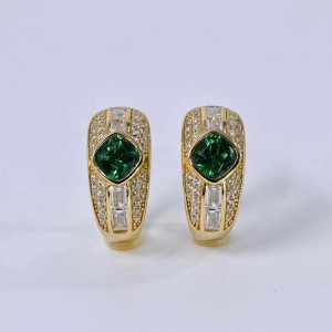 Hùng vĩ Vượt thời gian Sang trọng Vĩnh cửu Sự sang trọng Rạng rỡ Ngọc lục bảo Glow Khuyên tai của Sự quyến rũ tinh tế