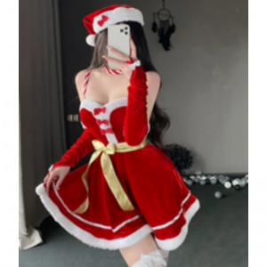 Trang phục Giáng sinh, váy cosplay Giáng sinh, tuần lộc-Bộ trang phục hiệu suất sân khấu Giáng sinh theo chủ đề, đồng phục Giáng sinh 141 Giá:$132,99