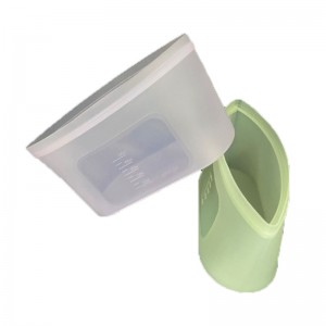 Đồ ăn-Túiniêm phong silicon lớp