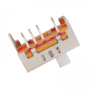 Công tắc trượt SS23D15 Đèn pin Mini Tea Mini Tniding Sliding Switch