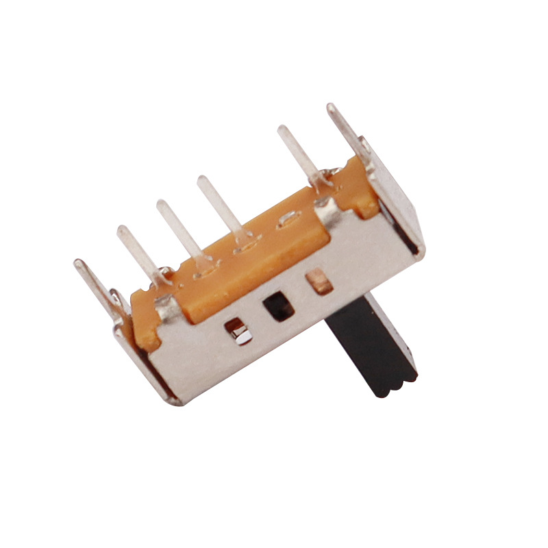 Công tắc trượt SS13D07 đơn-Hàng bốn-Công tắc chuyển đổi vi mô pin, công tắc bật tắt cho các thiết bị điện, công tắc trượt 3, 4, 5 và 6