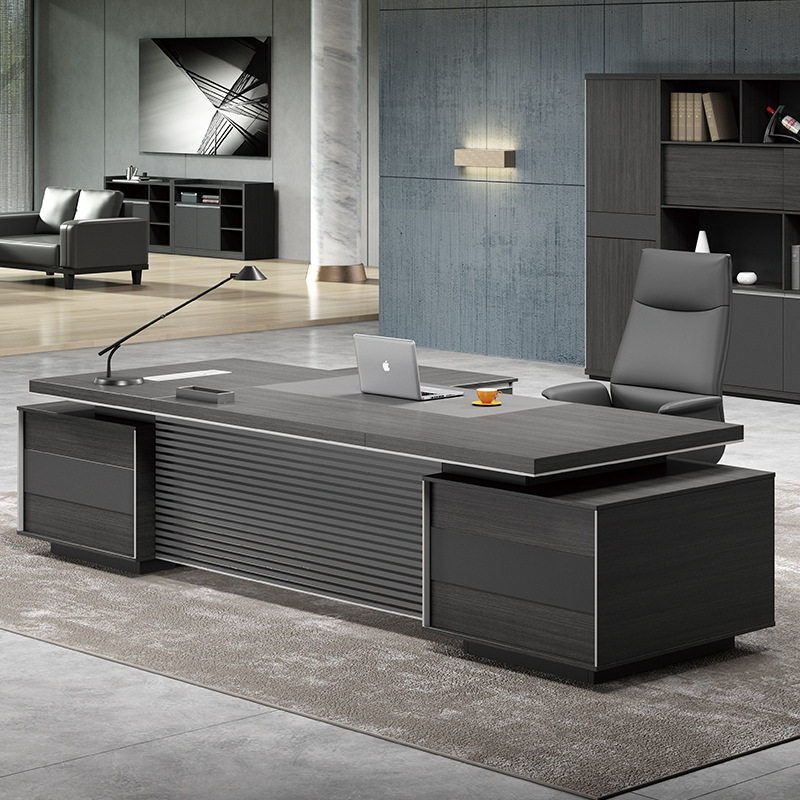 Modle DBT004 Dio Light Luxury Đơn giản Văn phòng hiện đại Bàn quản lý đơn Bàn máy tính điều hành, Cao cấp-Bàn điều hành văn phòng cuối cùng.