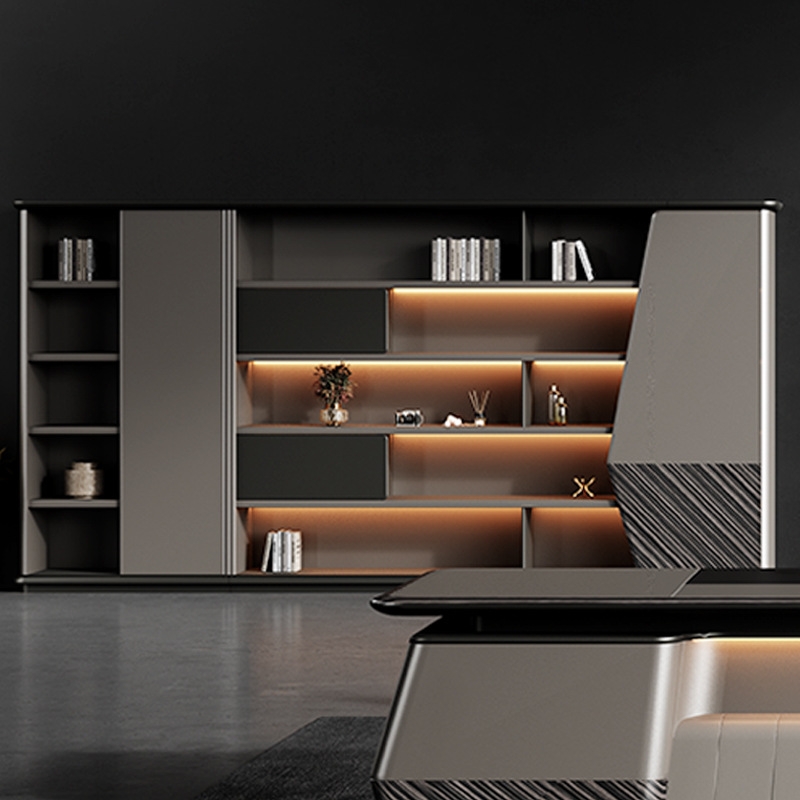 Model DBT006 Bảng sang trọng-phong cách Giám đốc Bàn điều hành đơn, Chủ tịch\Bàn làm việc văn phòng cỡ lớn kèm bộ ghế, bàn sếp