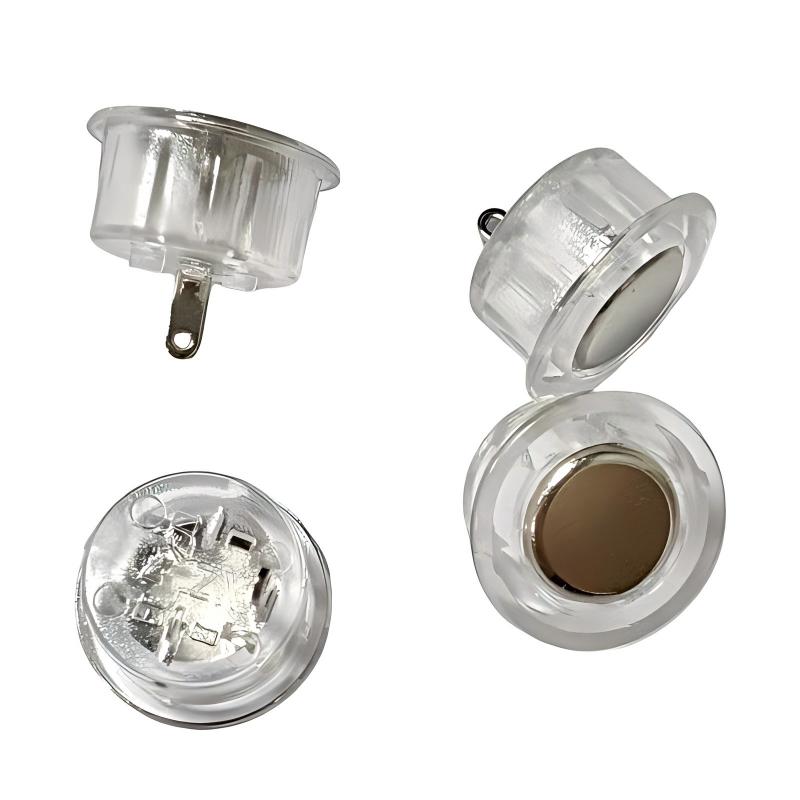 Công tắc bấm (không có ánh sáng) Âm tủ 12mm cho tủ, tủ; cảm ứng 5V-Đèn LED điều chỉnh độ sáng có cảm biến chuyển động